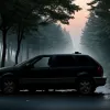 Germania: Hoț de Audi se prăbușește cu mașina, fuge în pădure, dar este prins de poliție
