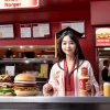 Absolventul de liceu a mers la muncă la Burger King direct de la festivitate și a primit zeci de mii de dolari pentru facultate