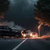 Tragedie în Germania: Un adolescent a ars de viu într-un VW Golf de 333 CP după un accident cumplit