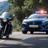 Poliția germană a oprit o motocicletă care emitea 112 decibeli în timpul unui control