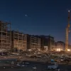 Un bărbat beat, prins de poliție în Bochum în timp ce fura materiale de construcții cu un tomberon
