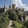 Turistă căzută de pe zidul Castelului Znojmo din Cehia: Balustrada de lemn a cedat
