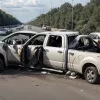 Accident mortal în Germania: Un TIR a rupt parapetul pe autostrada A8 și a lovit o mașină din sens opus, un șofer a decedat