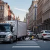 Accident grav în Duisburg: Un camion a lovit o femeie de 90 de ani, aceasta este rănită grav