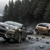 Accident în Recklinghausen, Germania: Şofer de 65 de ani a intrat cu mașina într-o piatră mare