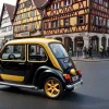 Taximetrist din Elmshorn a fugit după un accident cu un scuter medical: Căutat de poliție