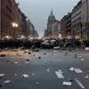 Polițist bătut crunt la un protest pro-Palestina în Berlin: "Noroc pur că a supraviețuit"