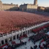 Thomas Müller a arătat imagini speciale de la balconul campionilor din München