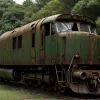 Descoperire macabră: Un "cimitir de locomotive" abandonate în inima Angliei