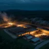 Incendiu puternic la o fabrică de cherestea din Germania: Pagube de sute de mii de euro