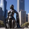 Scandal în San Francisco: Statuia gigantică din oțel a unei femei nud provoacă controverse aprinse