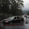 Accident mortal în Germania: Şofer (22 de ani) a ars în BMW-ul cuprins de flăcări după ploaie torenţială pe autostrada A29