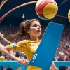 Senzație în handbal: O jucătoare a câștigat "Golul Lunii" învingând cinci bărbați