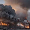 Incendiu izbucnit la un şantier de zgârie-nori în centrul Berlinului
