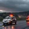 Accident grav pe autostrada A40 în Germania: Un Opel s-a răsturnat, trei persoane rănite. Șoferul, suspectat de consum de alcool