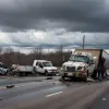 Accident grav în Bad Kreuznach, Germania: Motociclist rănit serios după coliziunea cu un camion