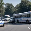 Accident grav în Renkenberge, Germania: Autobuz și autoturism Skoda implicate, șase răniți, inclusiv cinci copii