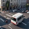 Accident Grav în Schwerin: Microbuzul a Trecut pe Roșu și a Provocat o Coliziune în Lanț cu un Tramvai și Trei Mașini
