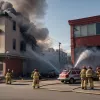 Incendiu la o clădire părăsită din Brake, Germania: Poliția investighează o posibilă incendiere