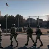 Demonstrație pașnică împotriva bazei aeriene Ramstein în Kaiserslautern