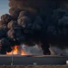 Incendiu masiv la o fabrică de cartofi din Germania: fumul, vizibil de la kilometri distanță, o persoană rănită
