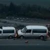 Accident grav pe autostrada A8 din Germania: Microbuz a intrat în parapetul de beton, 5 răniți