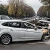 Șofer beat pe Porsche, implicat într-un accident violent în Stuttgart: A lăsat în urmă un câmp de epave