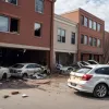 Incident șocant în SUA: O mașină a intrat în aceeași clădire de două ori în trei luni