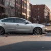 SUV-ul a fugit de la locul accidentului în Bischofsheim după ce a avariat o mașină parcată