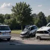 Accident incredibil în Germania: o mașină a zburat 50 de metri pe autostrada A66