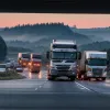 Accident mortal pe autostrada A7 din Germania: Șoferul unui TIR a decedat, posibil din cauze medicale
