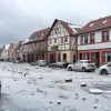 Furtună violentă cu grindină în Germania: Bucăți de gheață au căzut din cer în Baden-Württemberg, provocând pagube majore