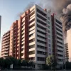 Incendiu în Bochum: O grămadă de gunoi a făcut o clădire de apartamente nelocuibilă