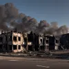 Germania: Incendiu puternic a distrus o casă nelocuită, pagube de sute de mii de euro