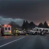 Accident grav în Germania, lângă Freiburg: Motociclist rănit grav în coliziune cu un autobuz