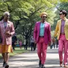 Brad Pitt și Jimmy Fallon, apariție inedită în Central Park: Vedetele uimesc cu ținute asortate