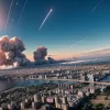 Sirene de alertă în tot Israelul: Iranul a lansat rachete în premieră pe timpul zilei