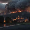 Incendiu major în Germania: O mănăstire istorică arde în Seligenstadt