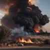 Tânăr de 19 ani, rănit grav în Germania: A vrut să dea foc unui gard viu cu benzină, canistrul a explodat