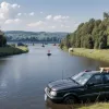 Câine a ucis un pui de lebădă în Germania, stăpâna a fugit. Poliția cere ajutorul martorilor