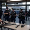 Bărbat reținut în gara principală din Düsseldorf cu arme de imitație și un cuțit ascuns