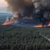 Incendiu devastator în Croația: Flăcările au izgonit turiștii din paradisul estival de pe coasta Adriaticii