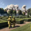 Incendiu de deșeuri vegetale stins rapid de pompieri în Reichenau