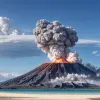 Erupție vulcanică pe insula turistică Flores: O coloană de cenușă de zece kilometri a fost aruncată în atmosferă