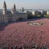 Zeci de persoane arestate la un protest anti-Israel în districtul guvernamental din Berlin