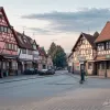 Jaf la bancomat în Gütersloh, Germania: un bărbat a fost bătut și jefuit, agresorul a fost prins
