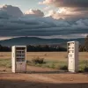 Hoți au furat un automat de țigări dintr-un restaurant din Ulm și l-au distrus pe un drum agricol