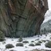 Anomalie în Munții Metaliferi: Zăpadă și gheață rezistă chiar și la 35 de grade Celsius
