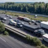 Accident mortal pe autostrada A6 din Germania: Şofer de camion a murit după ce a intrat într-o cisternă, autostrada blocată