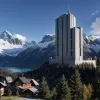 Elveția are un turn de 30 de metri, complet printat 3D